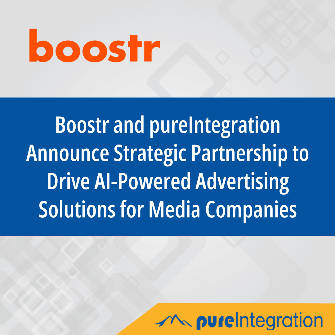 pureIntegration and Boostr Announce Strategic Partnership